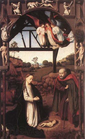 CHRISTUS, Petrus Nativity Spain oil painting art